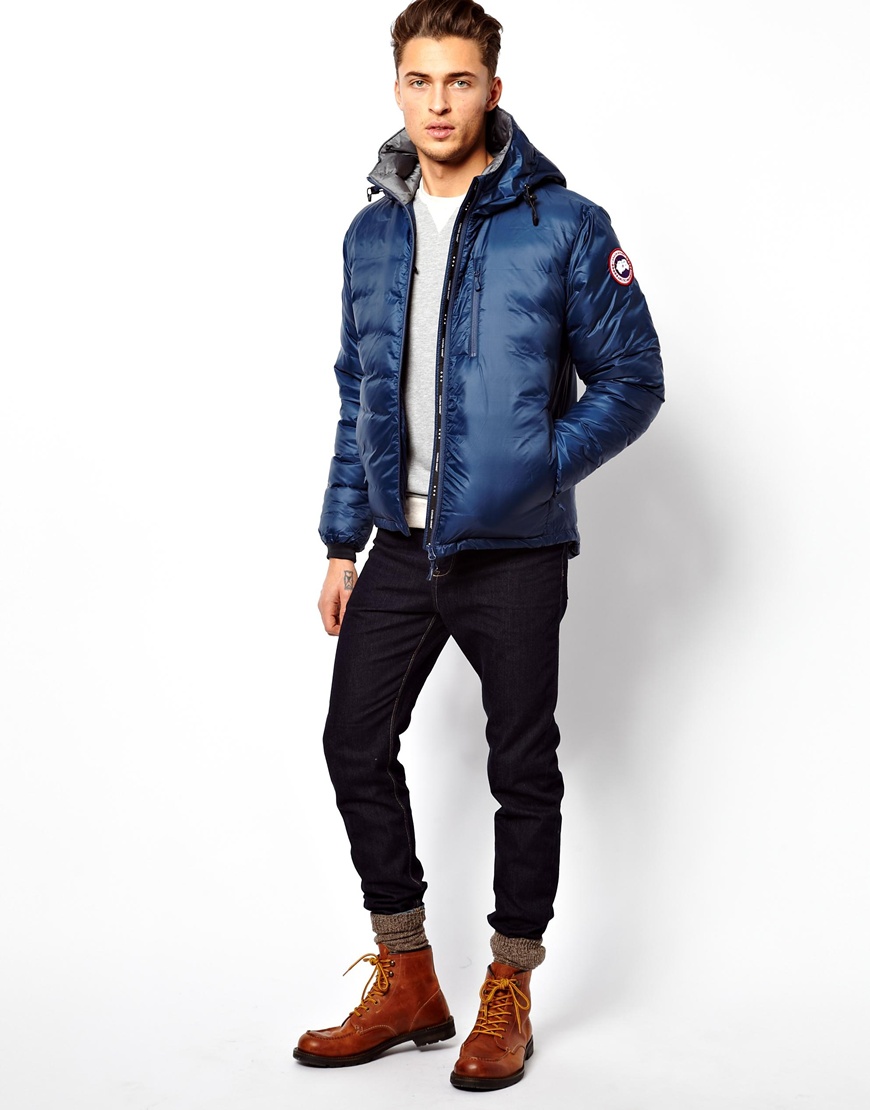 canada goose blue lodge hoody down jacket canada goose blue lodge hoody down jacket