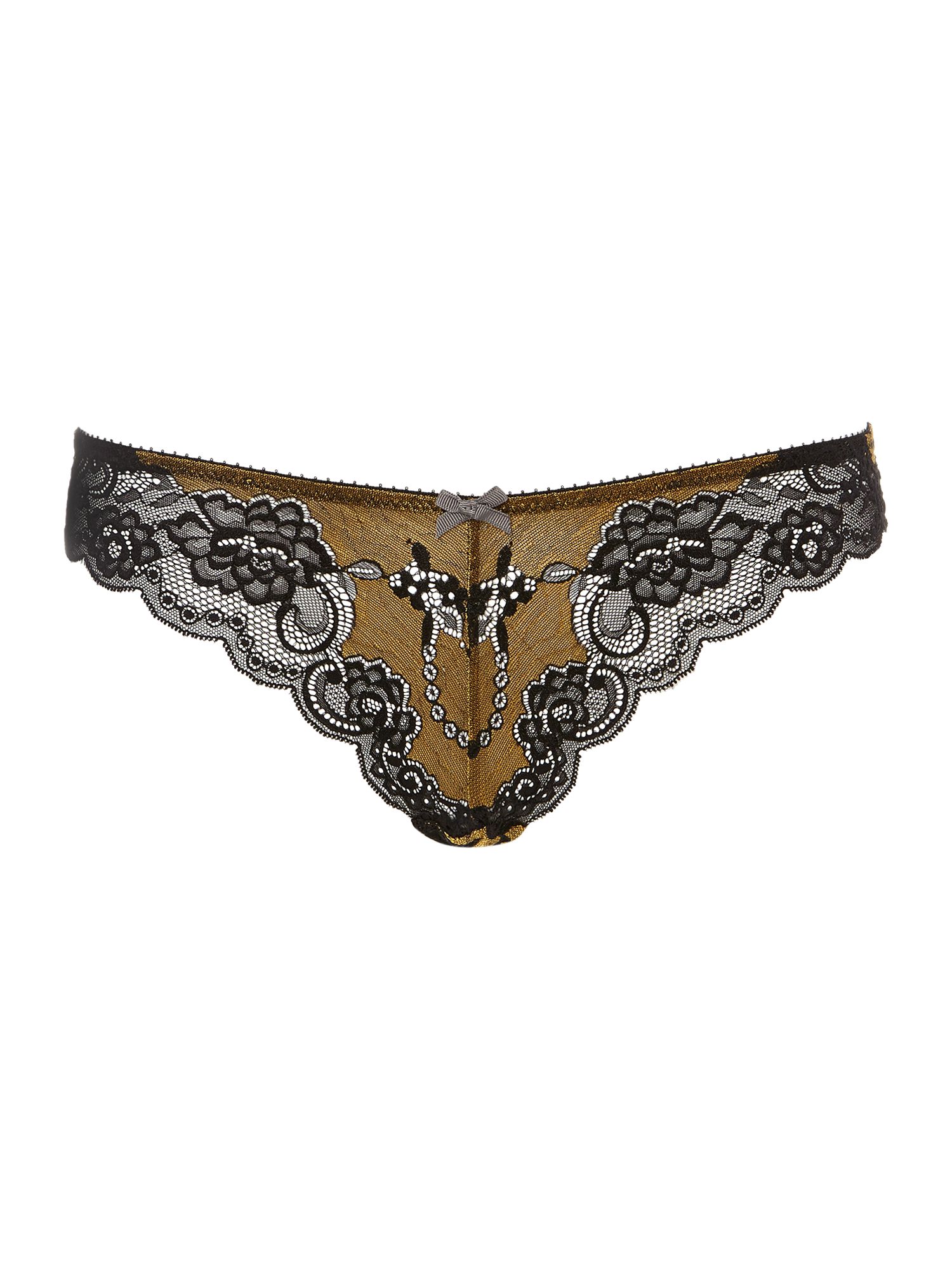 Elle Macpherson Oasis Bikini in Black (Black Gold) | Lyst