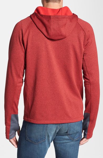 The North Face Canyonlands Full Zip Hoodie in Red for Men (Tnf Red ...