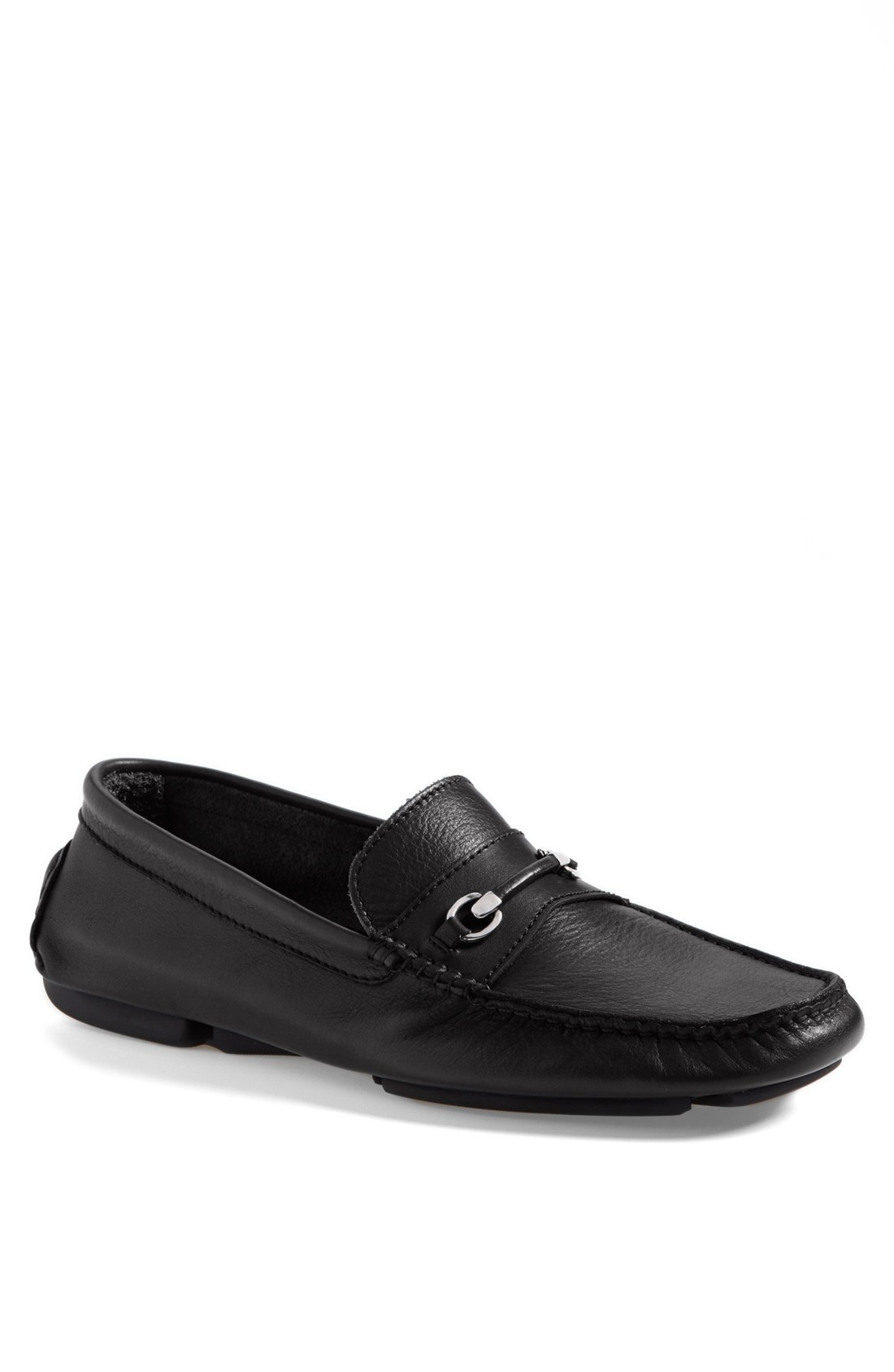 Bruno Magli Pogia Driving Shoe in Black for Men | Lyst
