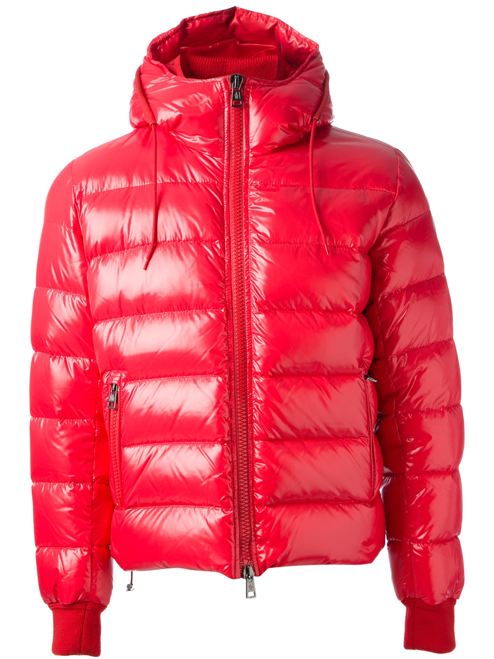 moncler jacket red mens