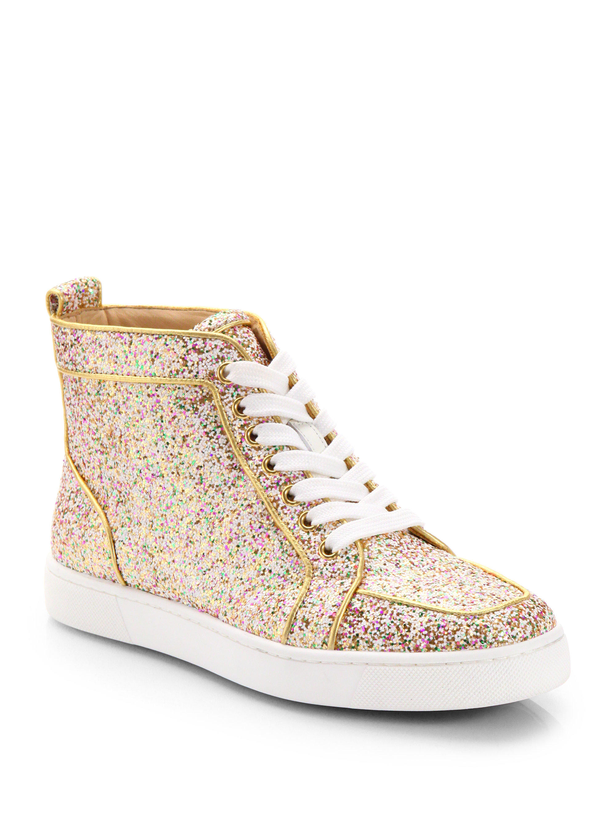 christian louboutin grey wedge sneakers - Catholic Commission for ...  
