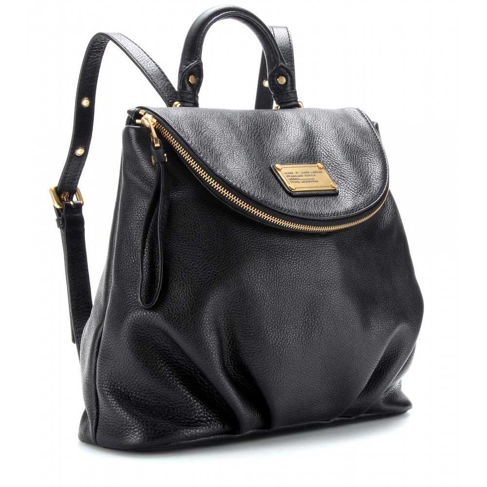 Lyst - Marc By Marc Jacobs Mariska Leather Backpack in Black