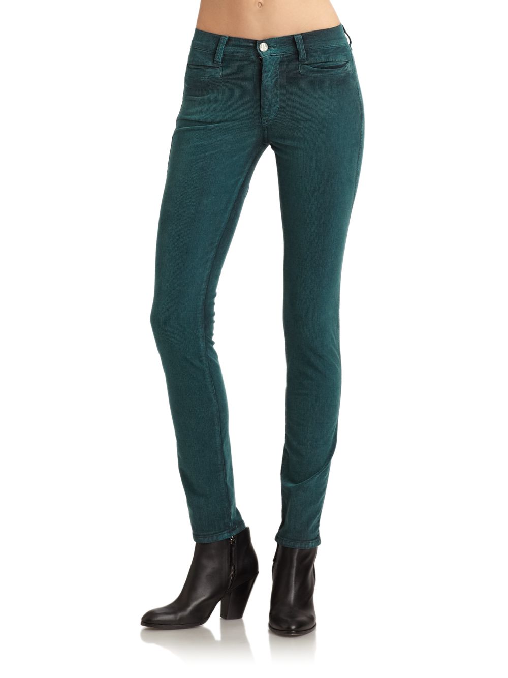 skinny cord jeans ladies