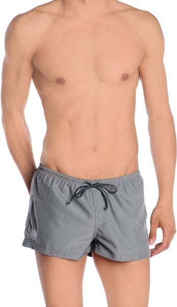 Sundek Swimming Trunks in Gray for Men (Grey) | Lyst
