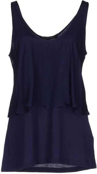 French Connection Top in Blue (Dark blue) | Lyst