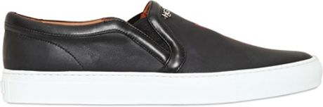 Givenchy Leather 17 Slip On Sneakers in Black for Men | Lyst
