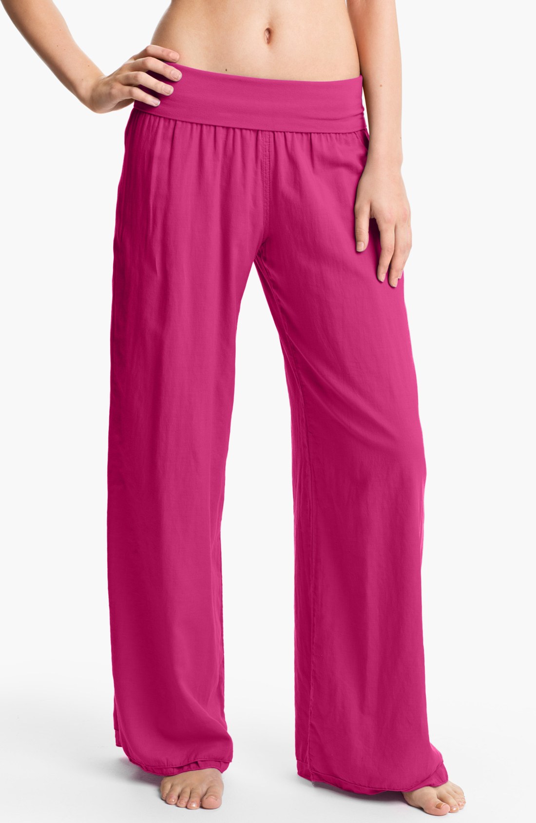 Hard Tail Voile Pants in Pink (Punch) | Lyst