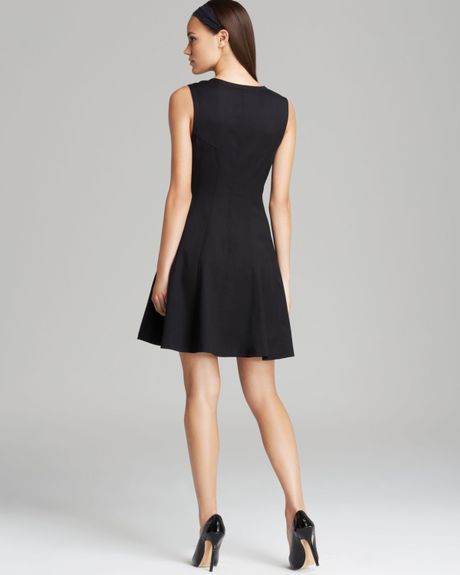 Theory Bonbi W Kapture Dress in Black | Lyst