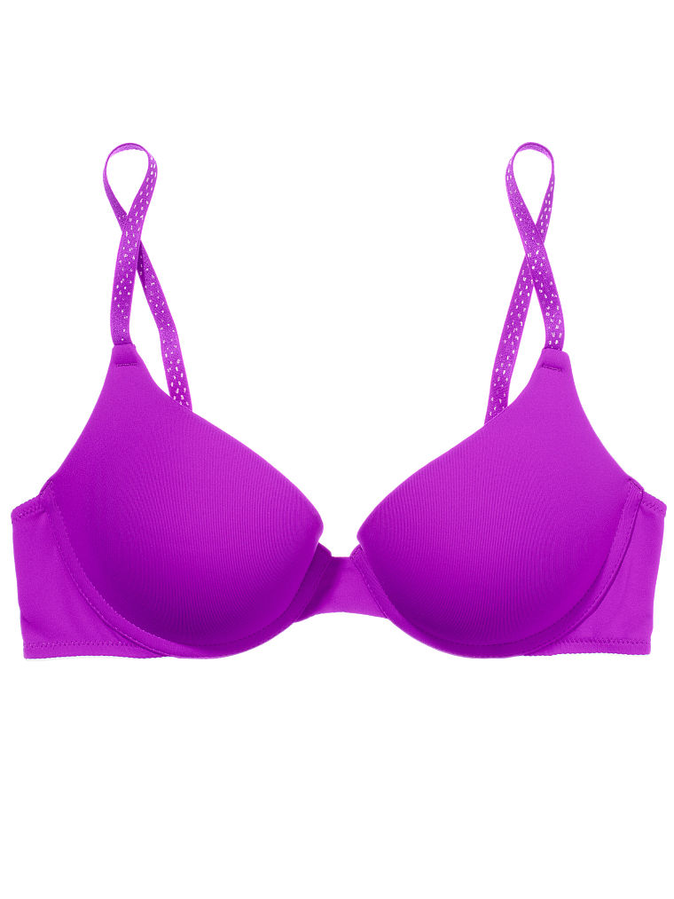 Victoria's Secret Wear Everywhere Pushup Bra in Purple (neon purple ...