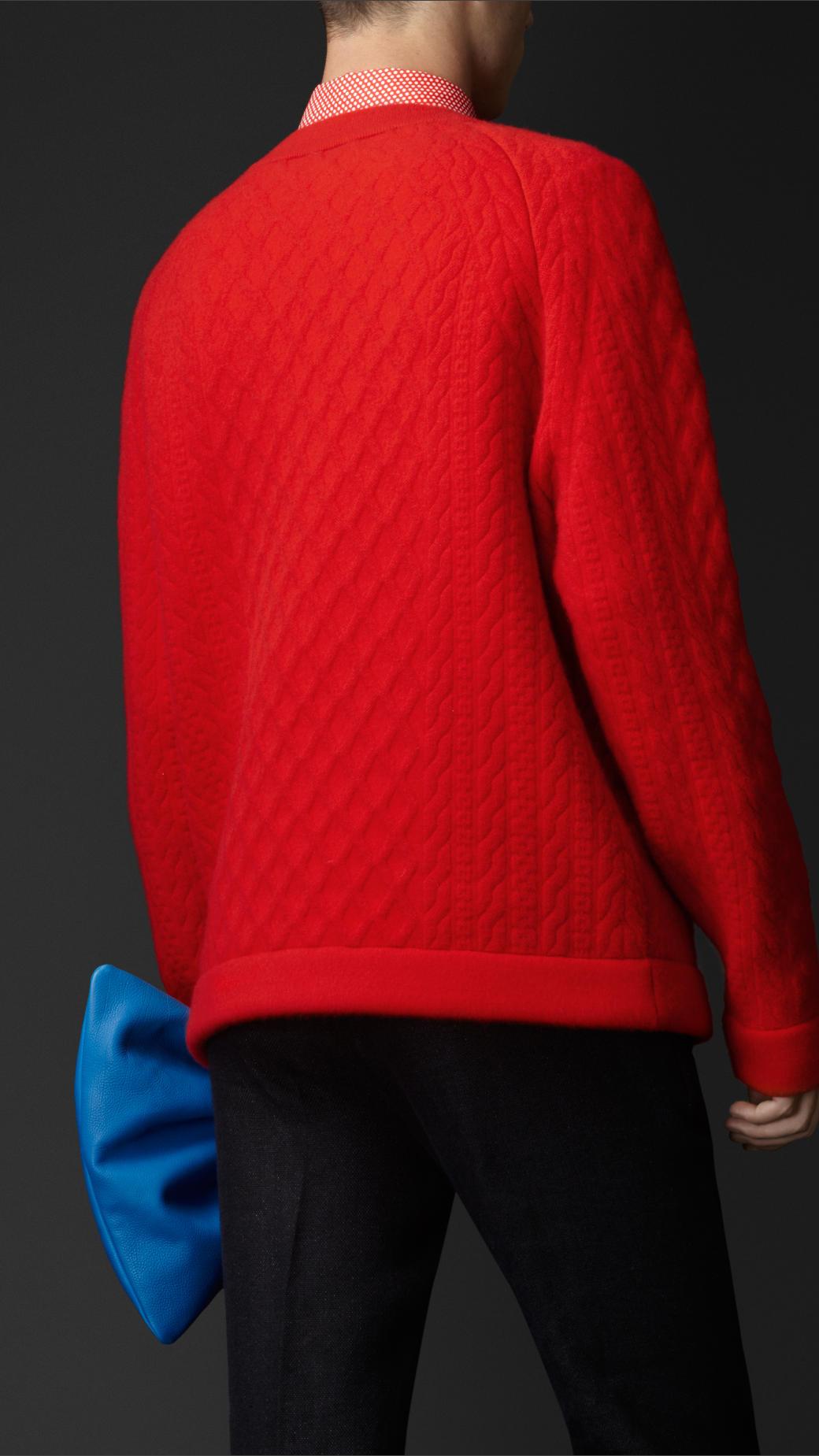 double cashmere sweater