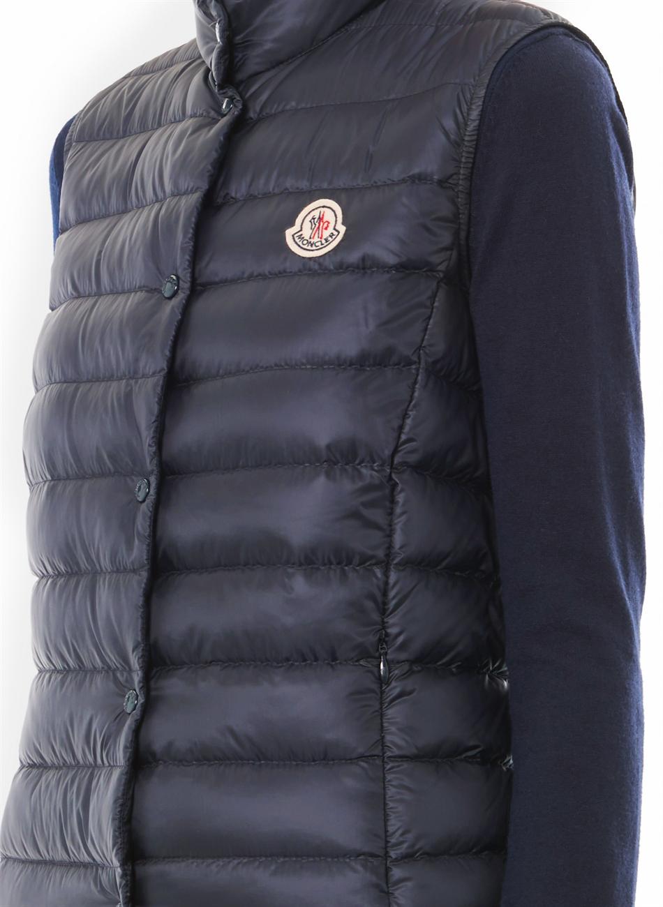 moncler liane gilet in black moncler liane gilet in black