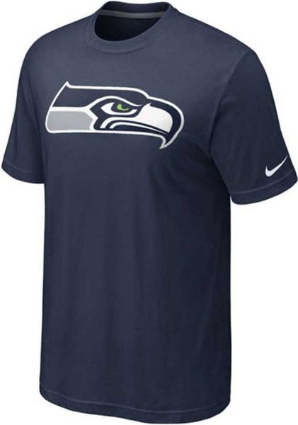 Nike Mens Short Sleeve Seattle Seahawks T-shirt in Blue for Men (Navy ...