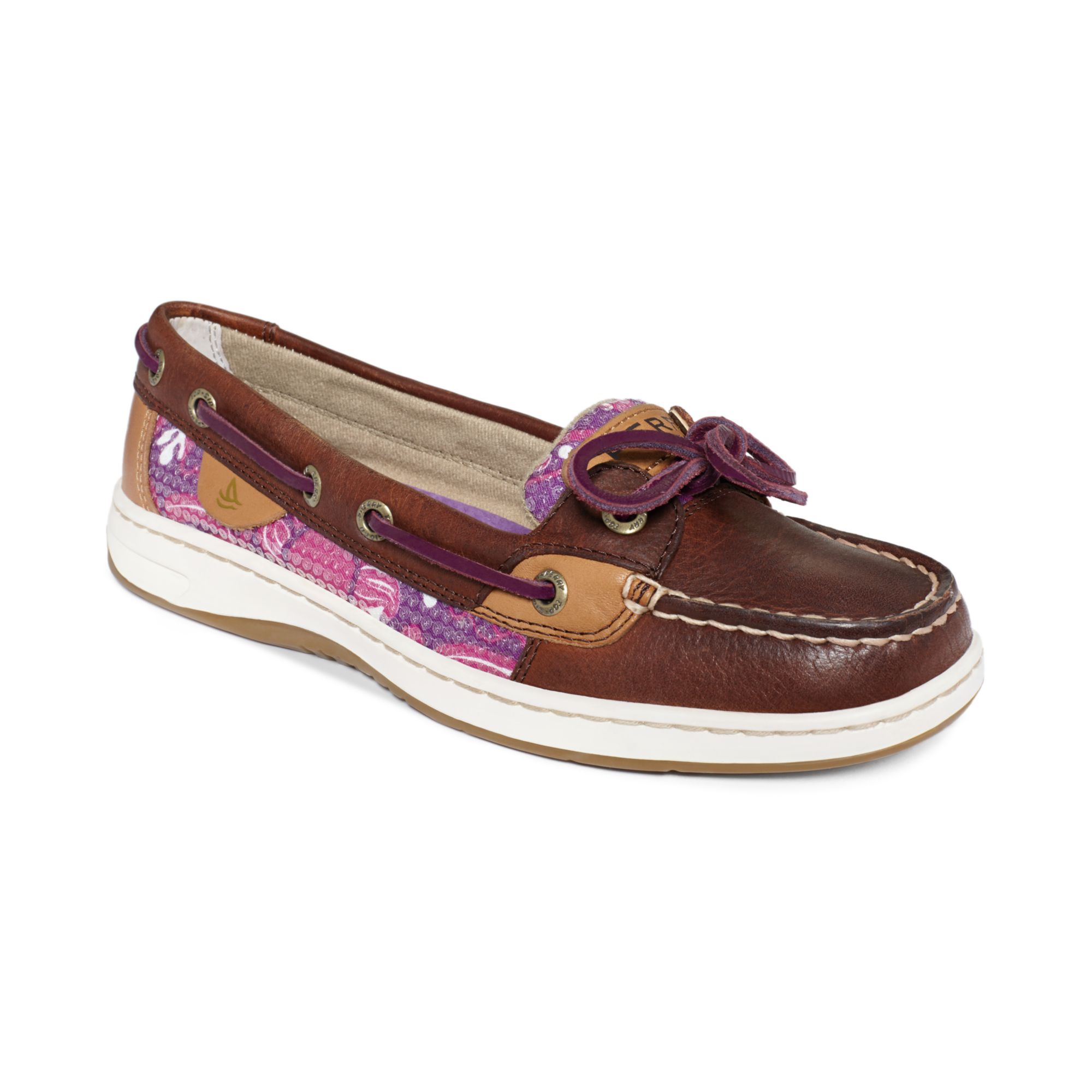 Lyst - Sperry Top-Sider Angelfish Boat Shoes in Brown