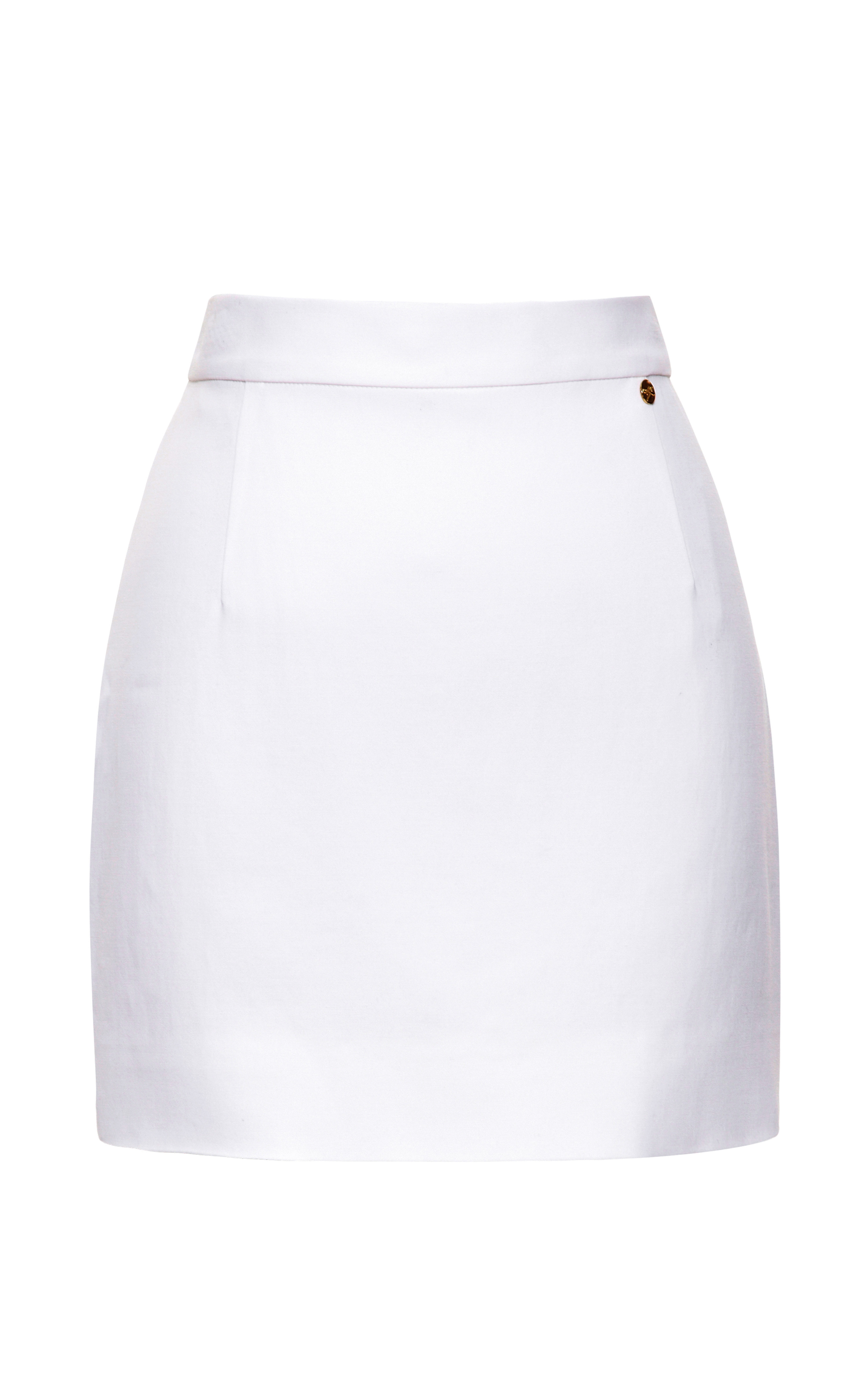 Alexander terekhov White Mini Skirt in White | Lyst
