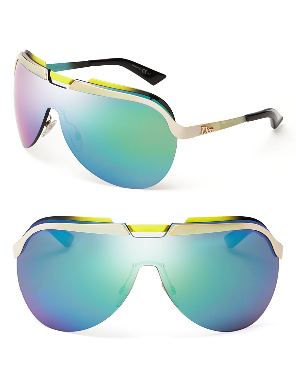 Lyst Dior Multicolor Shield Sunglasses