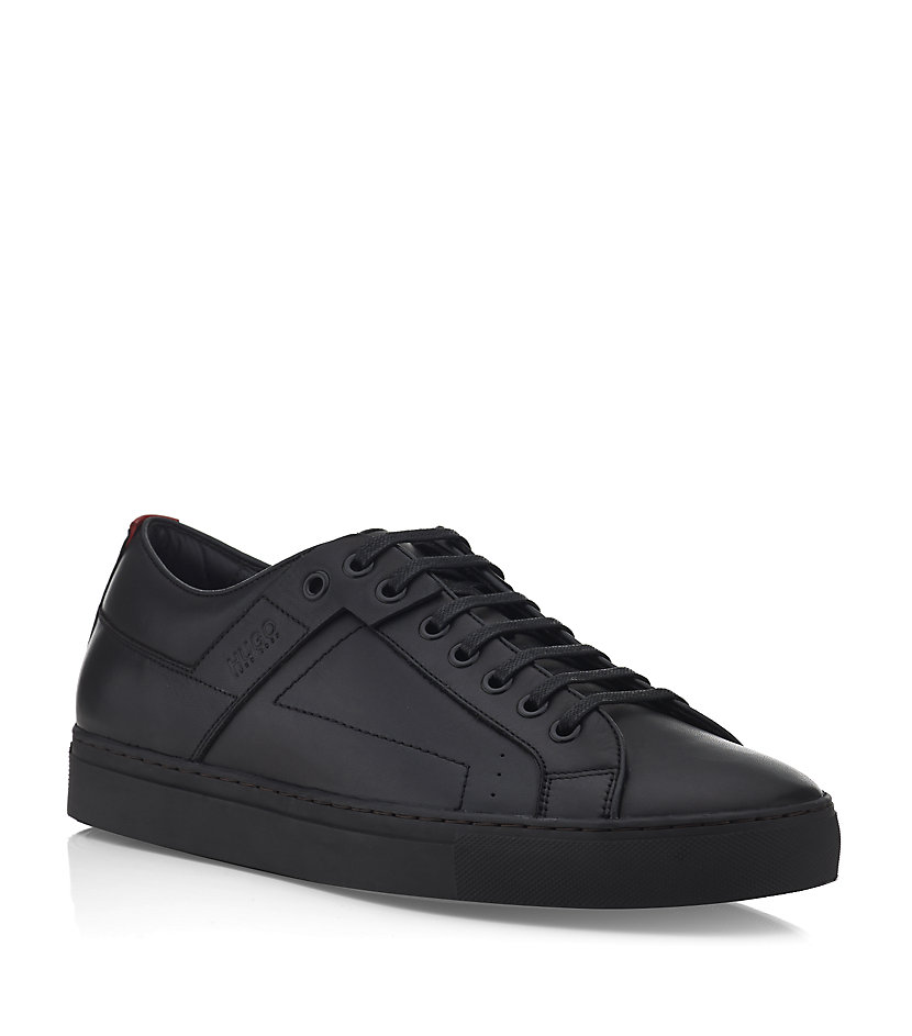 Hugo Boss Futesio Tennis Trainer in Black for Men | Lyst