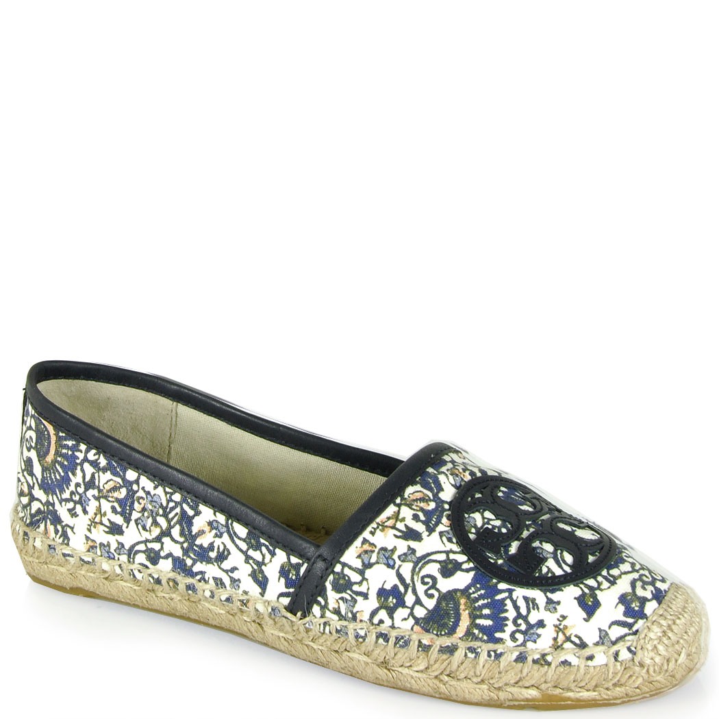 blue flat espadrilles