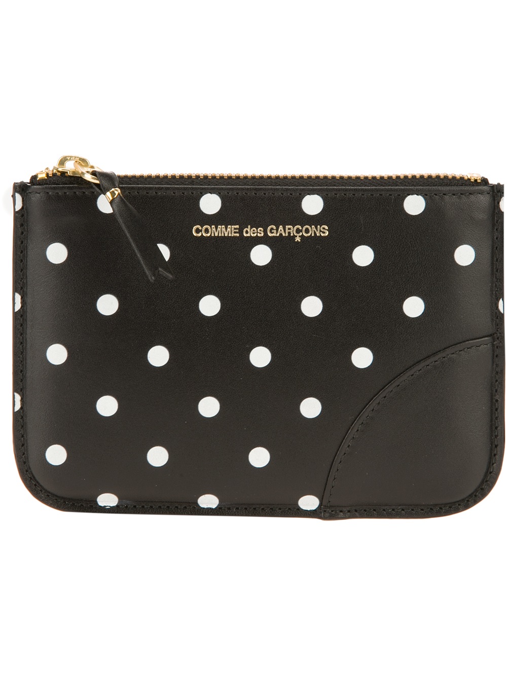 black polka dot comme des garcons