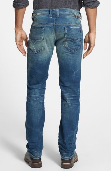 Diesel Safado Straight Leg Jeans in Blue for Men (0824p) | Lyst