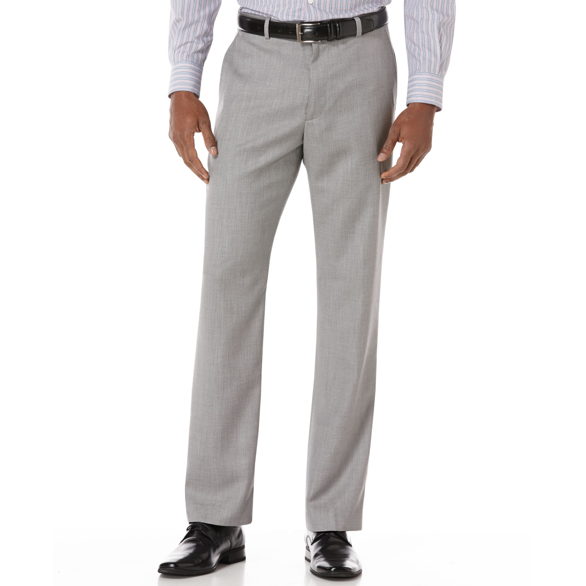 Perry Ellis Texture Suit Pants in Beige for Men (Brushed Nickel) | Lyst