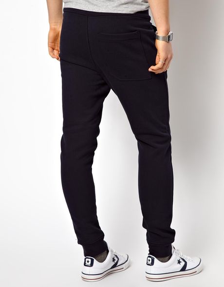 G-star Raw G Star Sweat Pants Navy Raw Tapered in Blue for Men ...