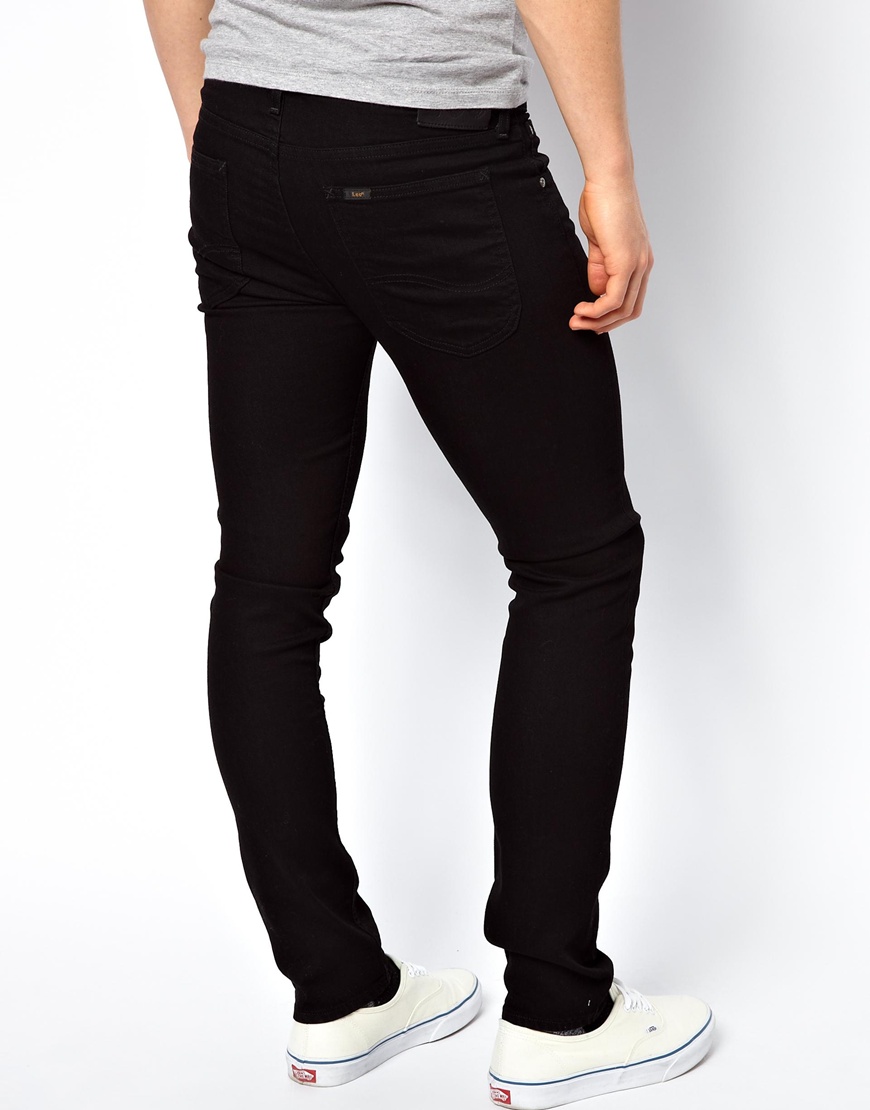 lee jeans luke black