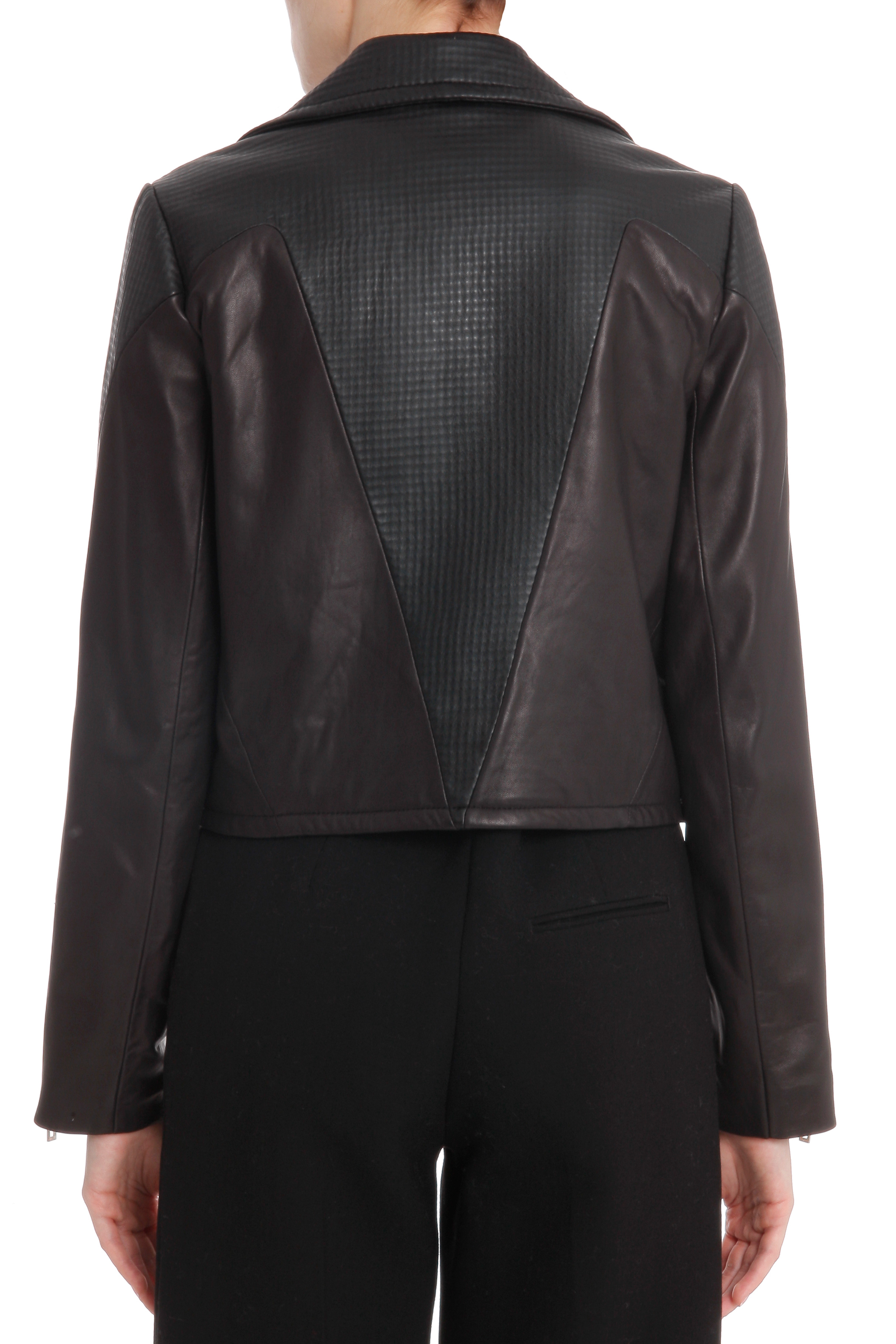 Lyst - Rag & Bone Hudson Leather Biker Jacket in Black