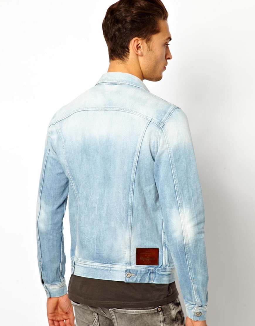 black jeans light blue denim shirt