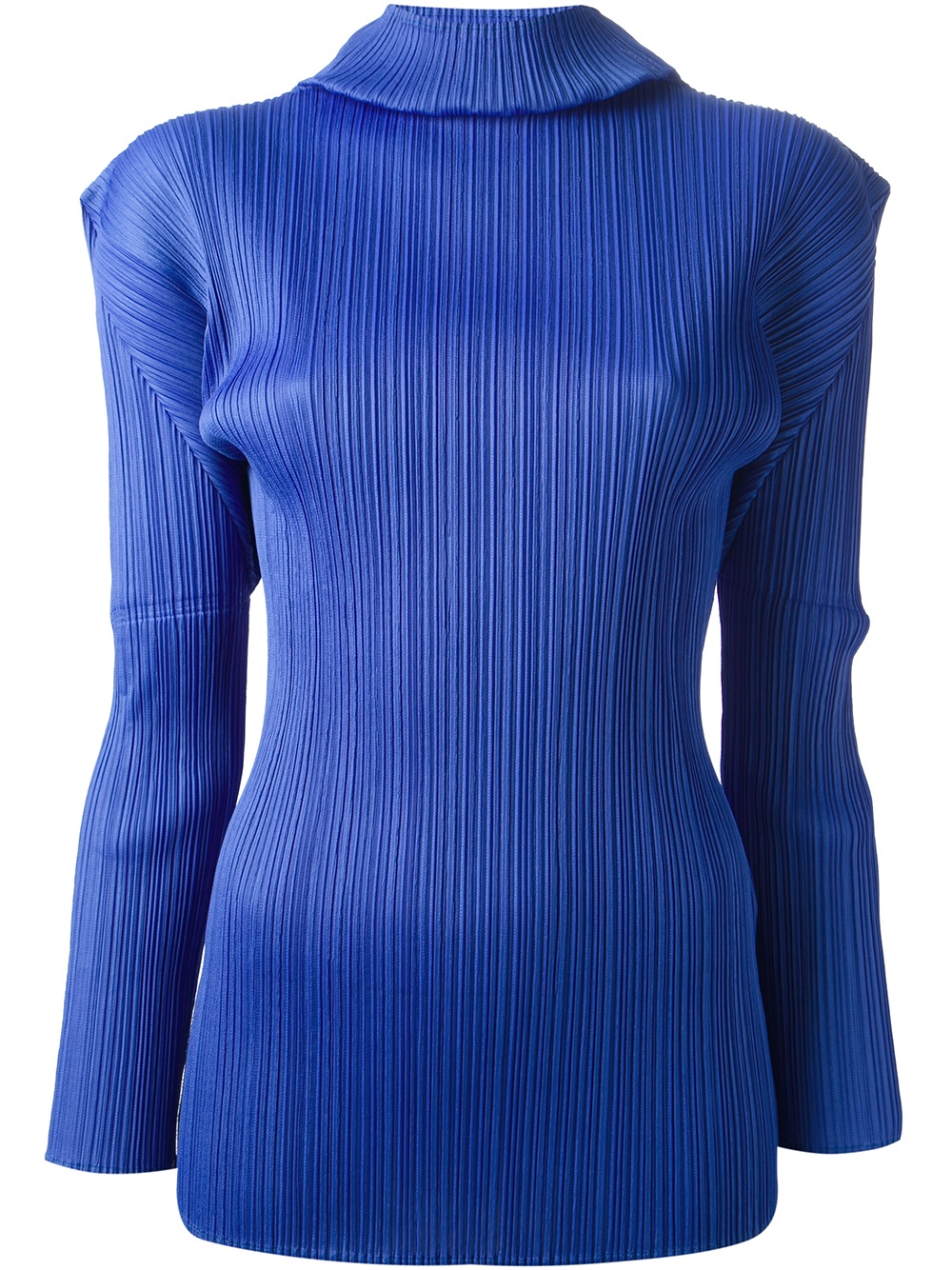 Pleats please issey miyake Pleated Top in Blue | Lyst