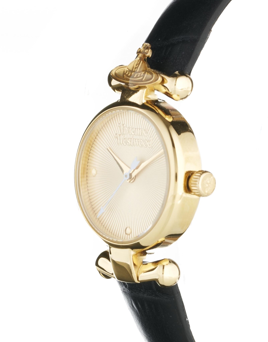 vivienne westwood watch leather strap