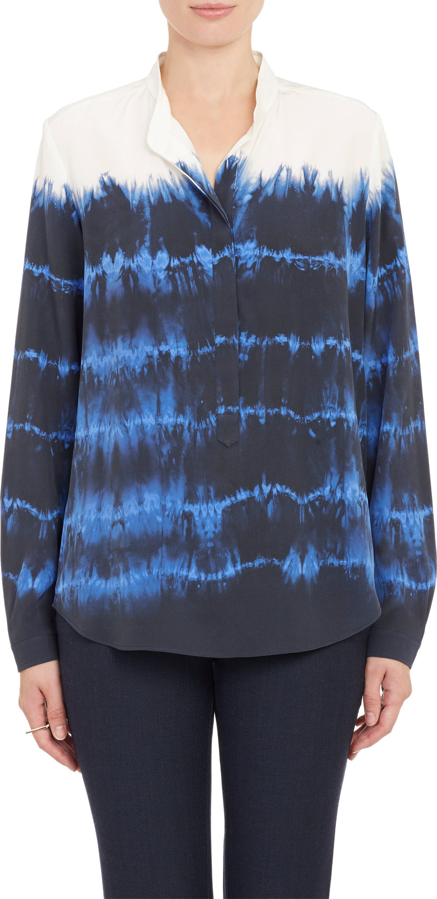 tie dye henley
