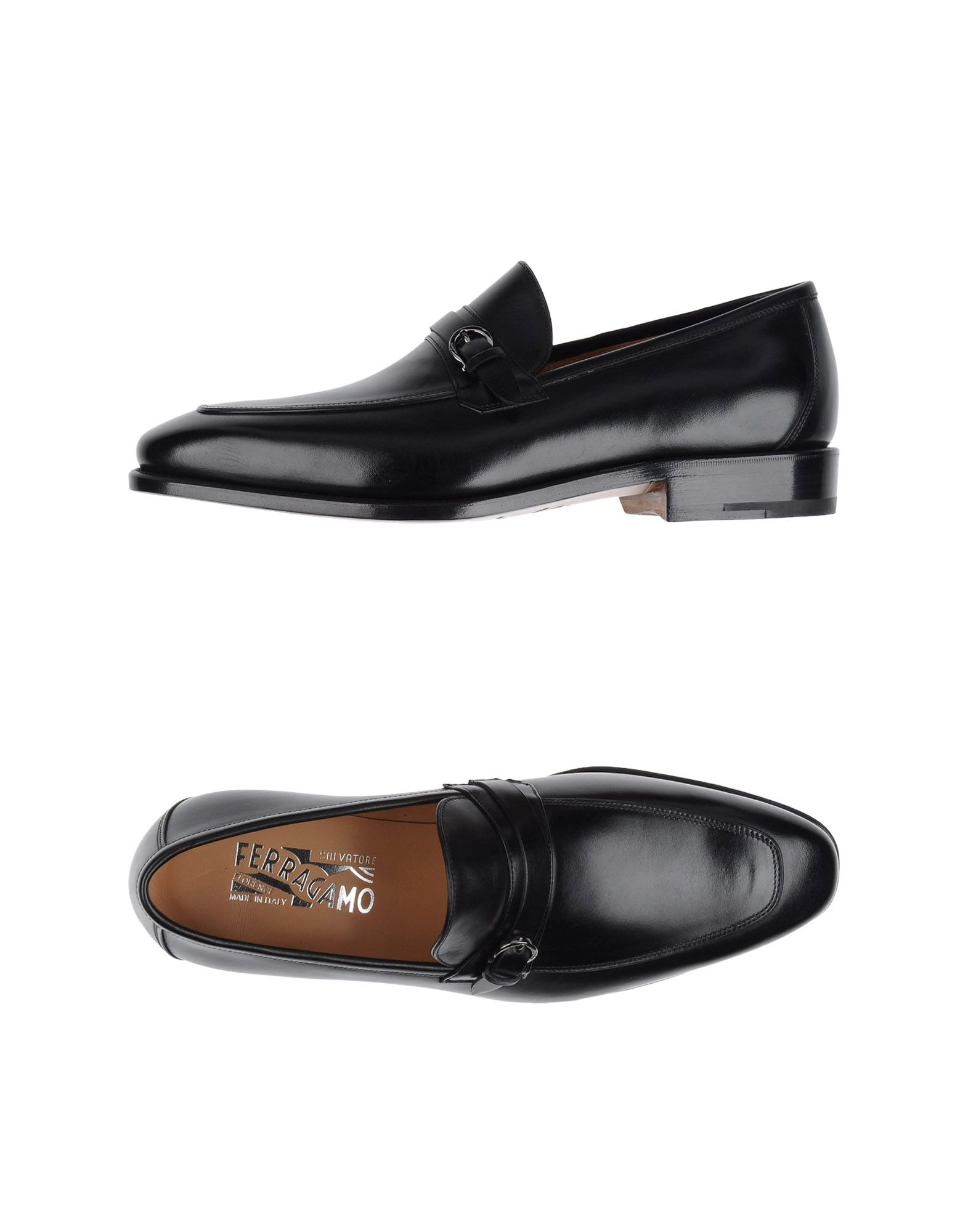 Lyst - Ferragamo Moccasins in Black for Men