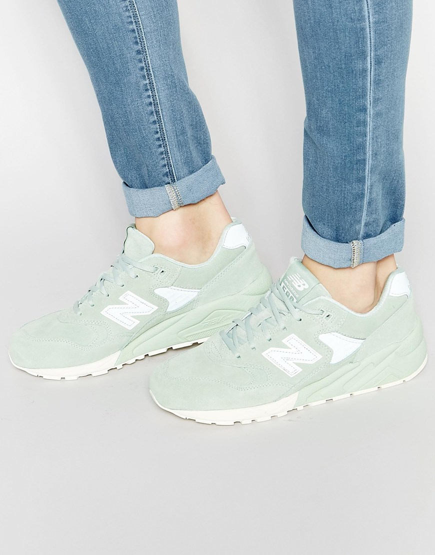 new balance 580 mint green trainers new balance 580 mint green trainers