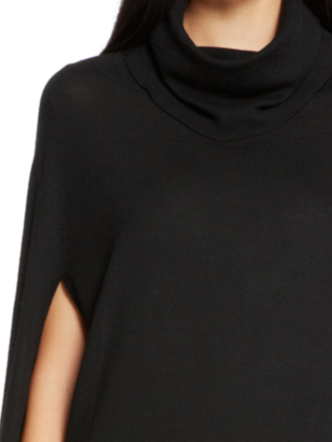 sweater cape with sleeves