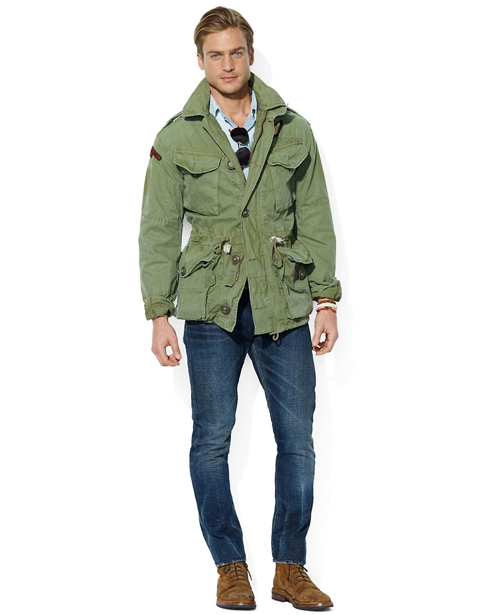 ralph lauren crest jacket