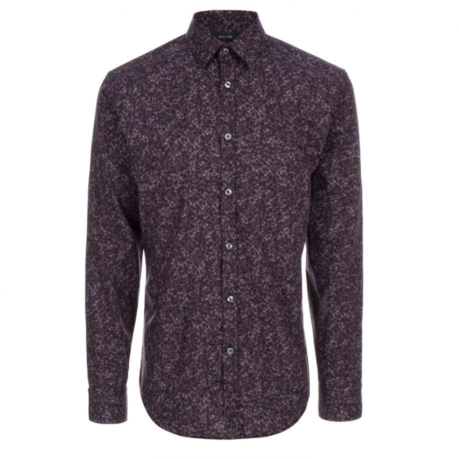 Paul smith 'the Byard' Shirt in Floral for Men (Purple)