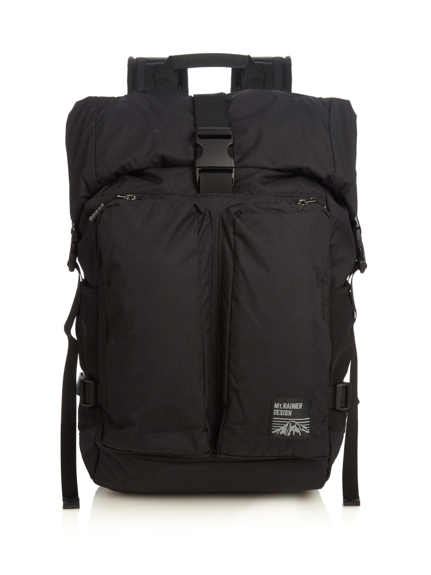 Lyst - Mt. Rainier Design Rip Stop Roll-top Nylon Backpack ...