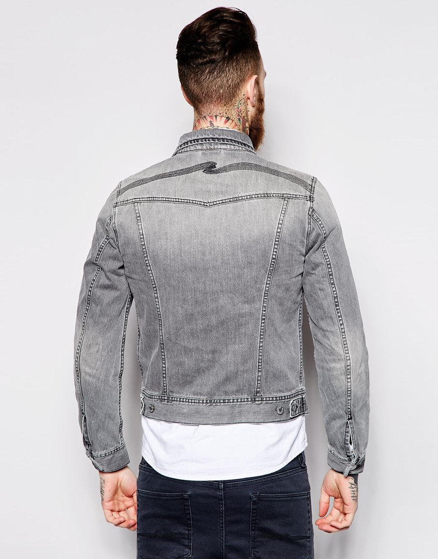Grey Jean Jacket - Jacket To