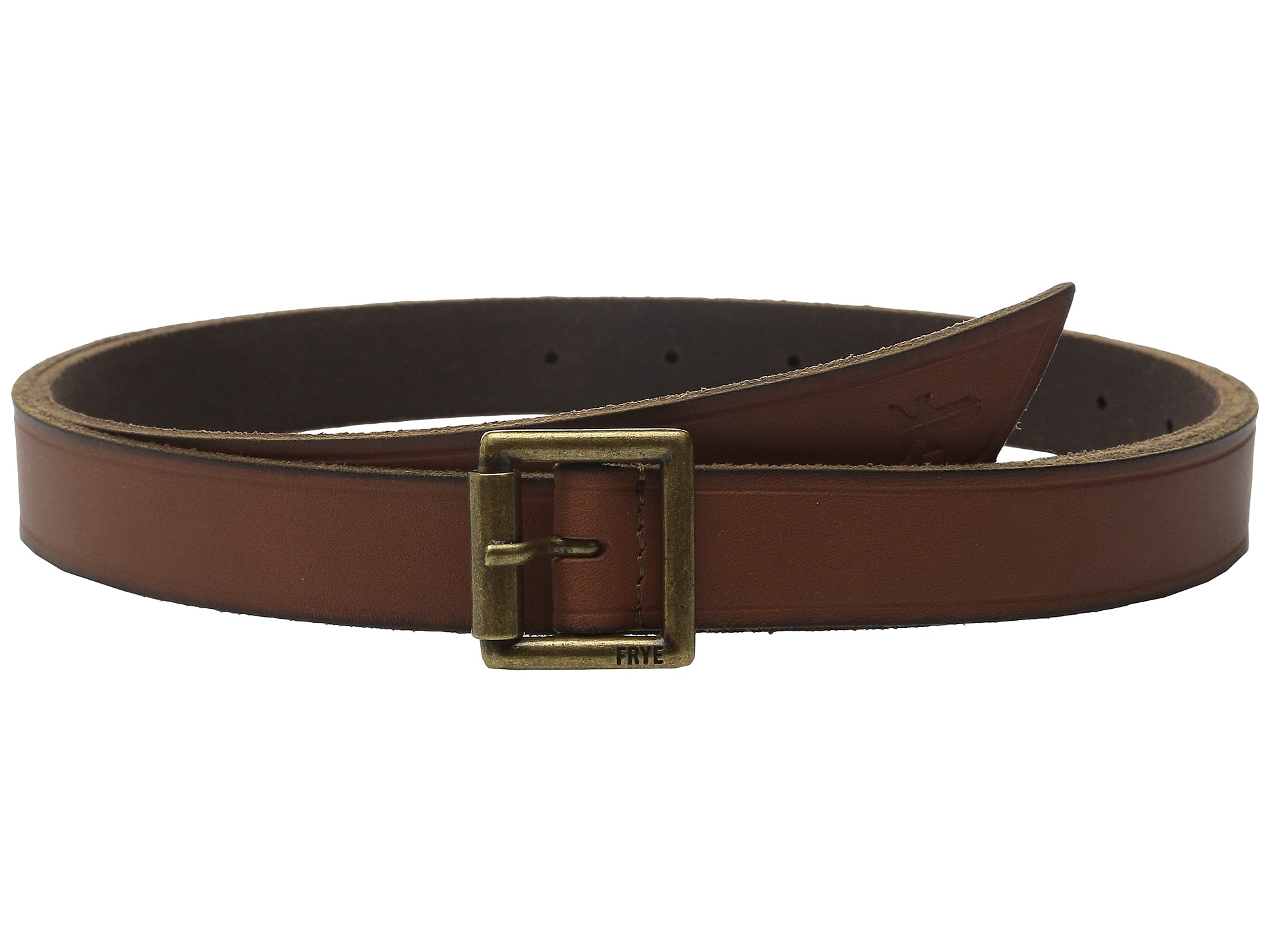 prada ecru leather belt  
