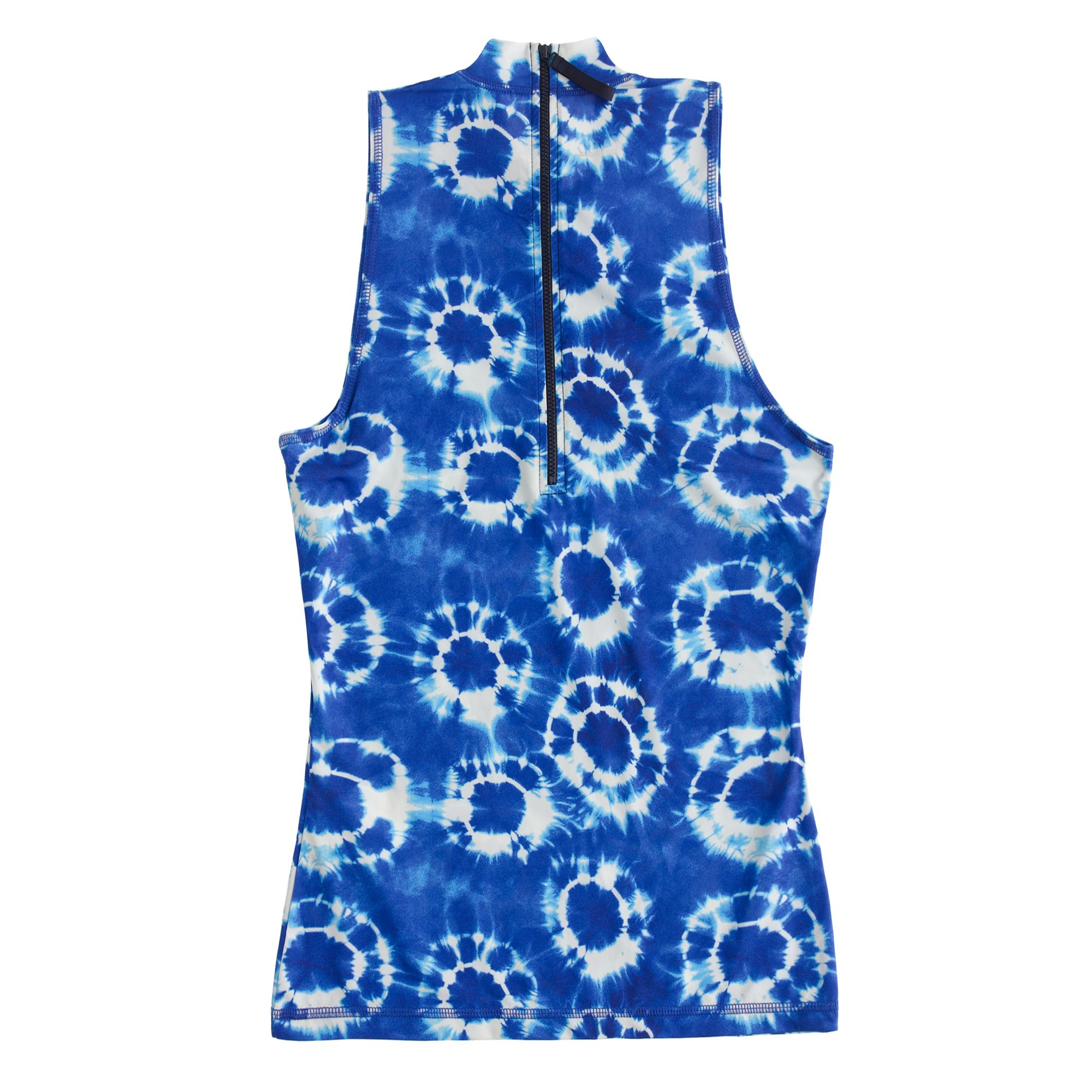 Lyst J.Crew Tiedye Sleeveless Rash Guard in Blue