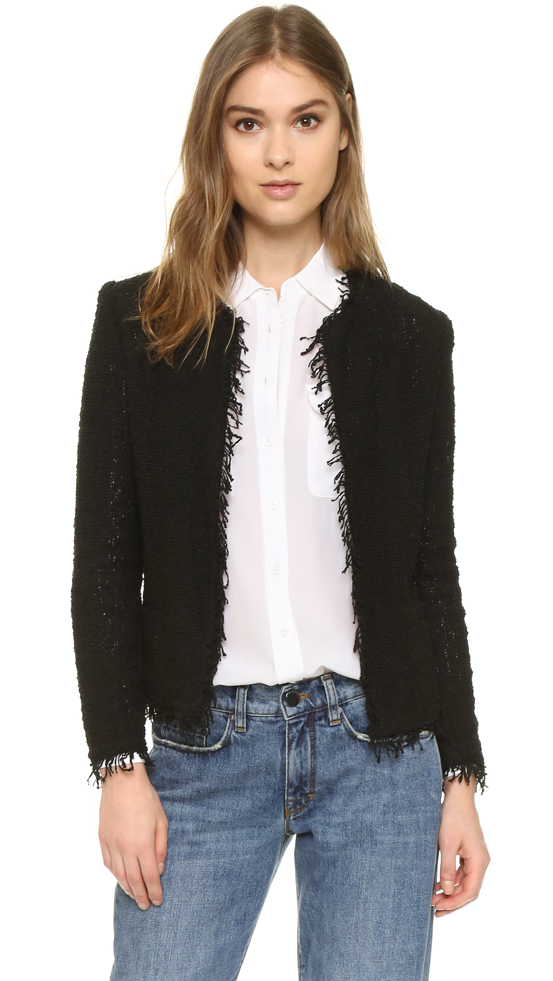 IRO Shavani Jacket in Black - Lyst