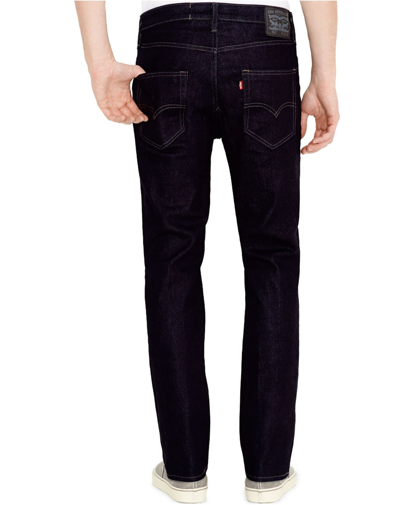 Levi's 511 Slim-fit Commuter Jeans in Black for Men - Save 17% | Lyst