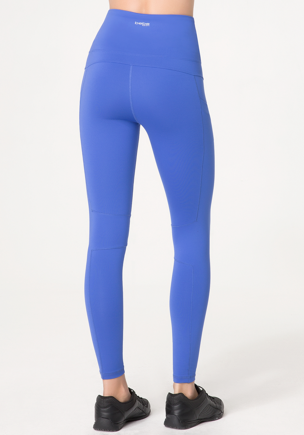 Bebe HighWaist Workout Leggings in Blue Lyst