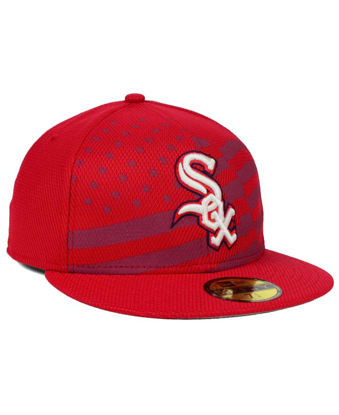 Lyst - Ktz Chicago White Sox July 4th Stars & Stripes 59fifty Cap in Red for Men