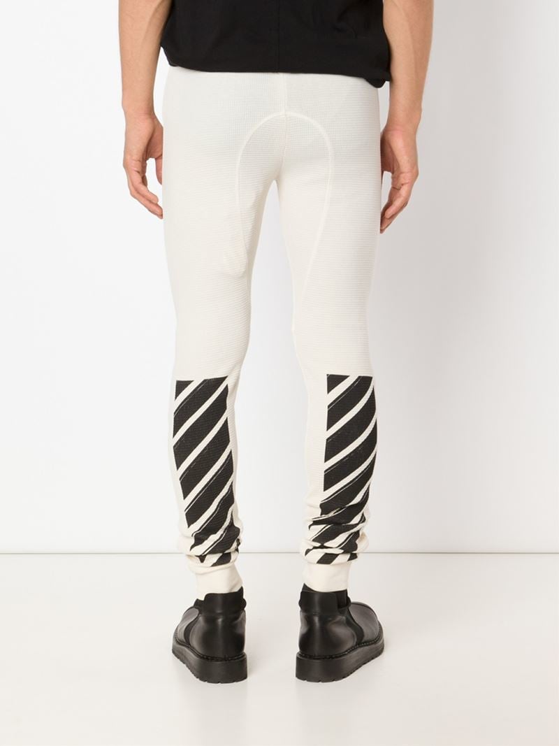 men's waffle leggings