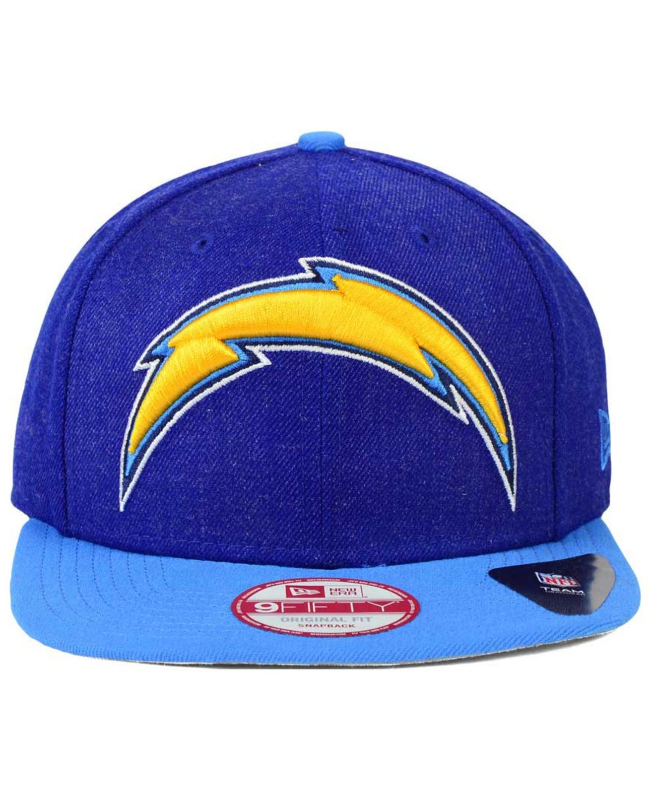 Lyst - Ktz San Diego Chargers Logo Grand 9fifty Snapback Cap in Blue for Men