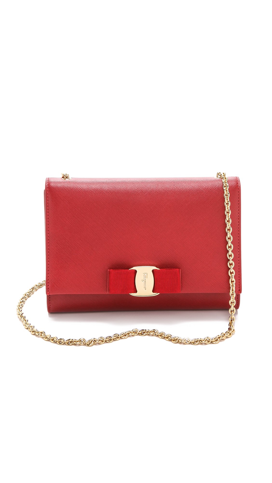 ferragamo bag red