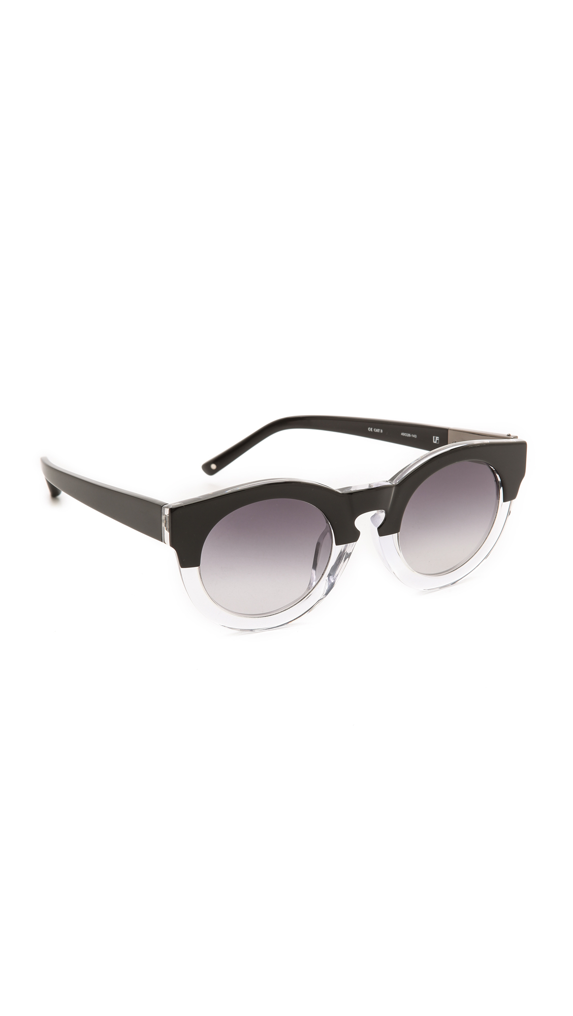 3.1 phillip lim Thick Frame Sunglasses in Black Lyst