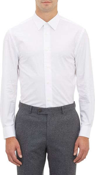 Façonnable Broadcloth Dress Shirt in White for Men | Lyst